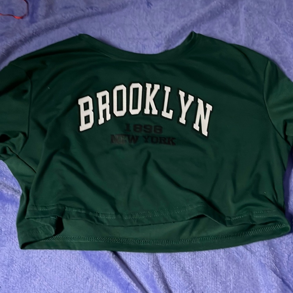 Green Brooklyn T shirt